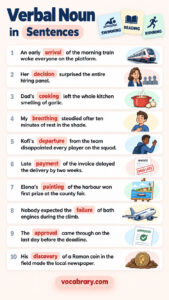 150+ Verbal Noun Example Sentences With Gerund Forms